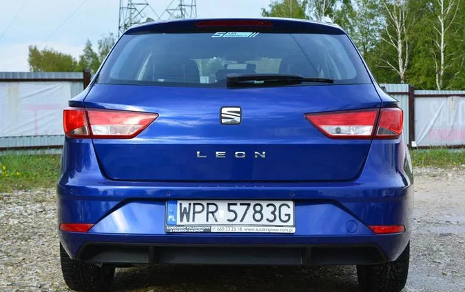 Seat Leon cena 49900 przebieg: 128000, rok produkcji 2019 z Olesno małe 466